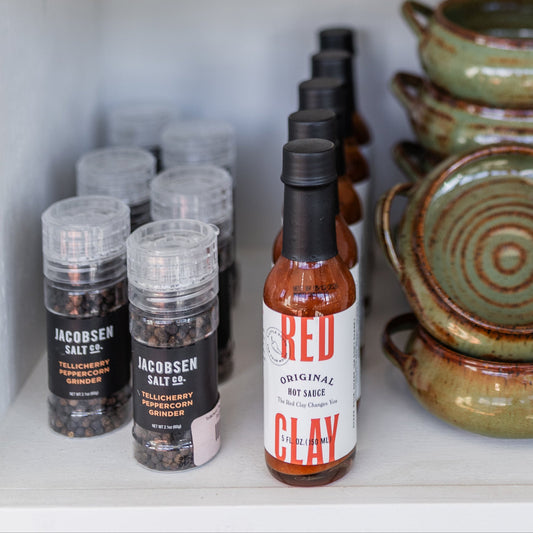 Jacobsen Salt Co. Tellicherry Peppercorns Loaded Grinder