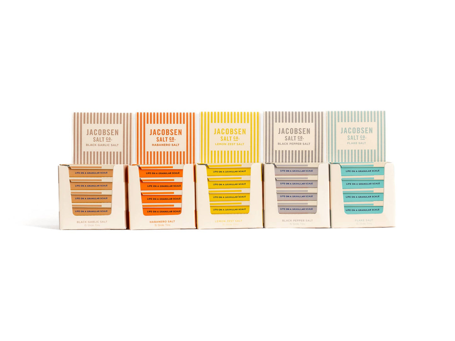 Jacobsen Salt Co. Infused Black Garlic Sea Salt Slide Tin