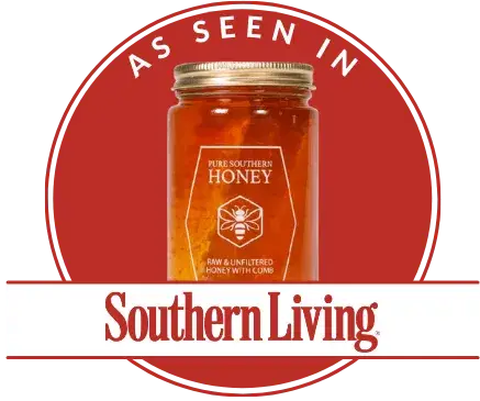 Pure Southern Honey Honey 1 Lb  Raw, Unfiltered, and Unheated