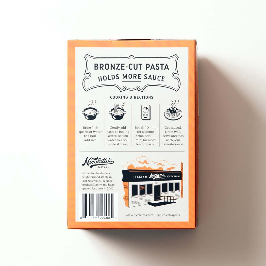 Nicoletto’s Bronze Cut Radiatori: 1 lb