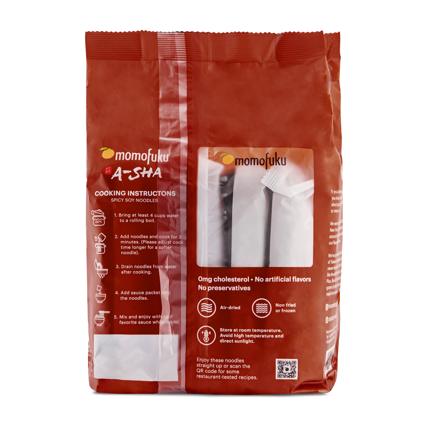 Momofuku Sweet and Spicy Noodles