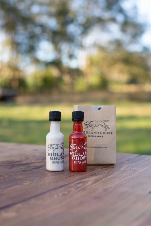 Midland Ghost Red & White Mini Bottles