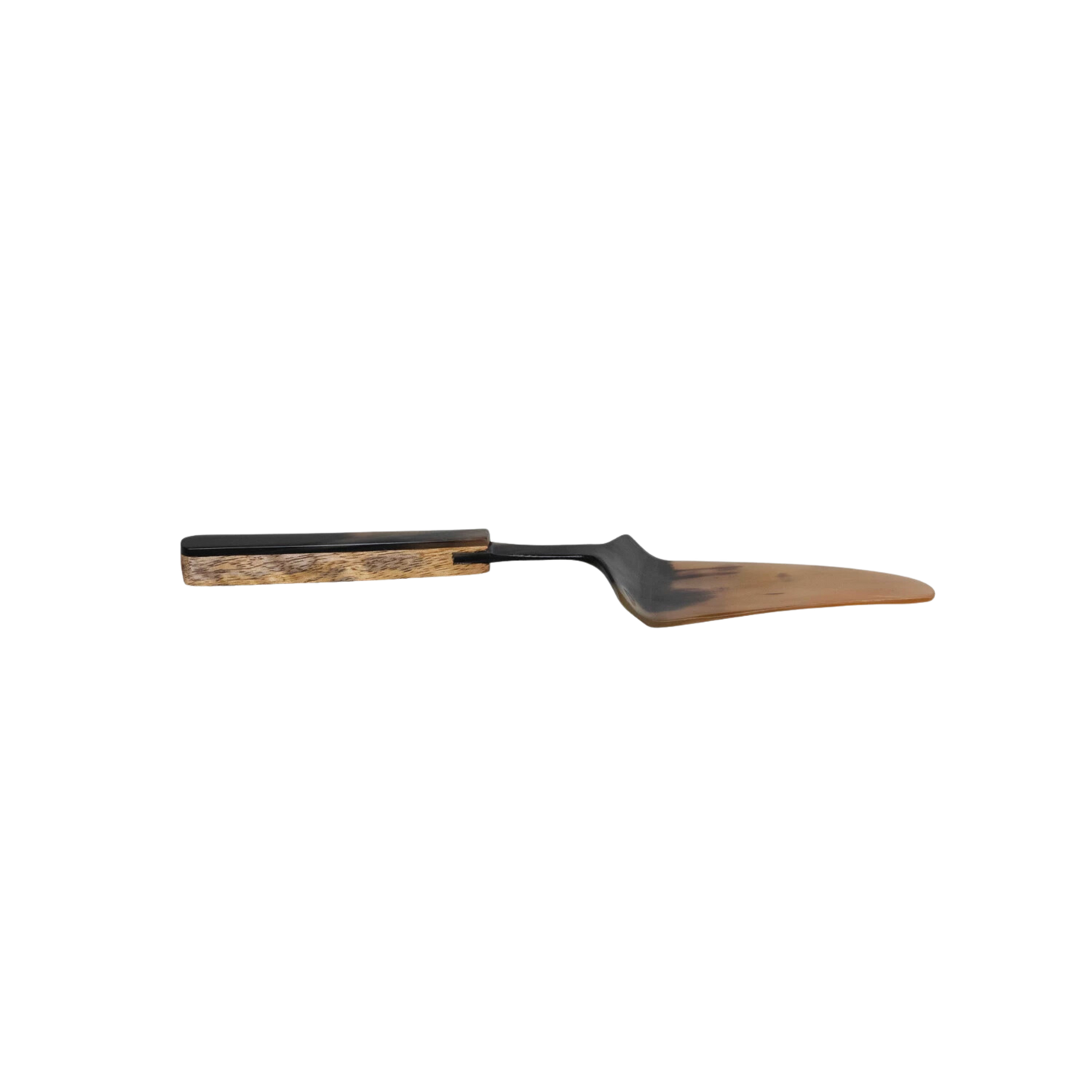Horn Cake Server with Mango Wood Handle