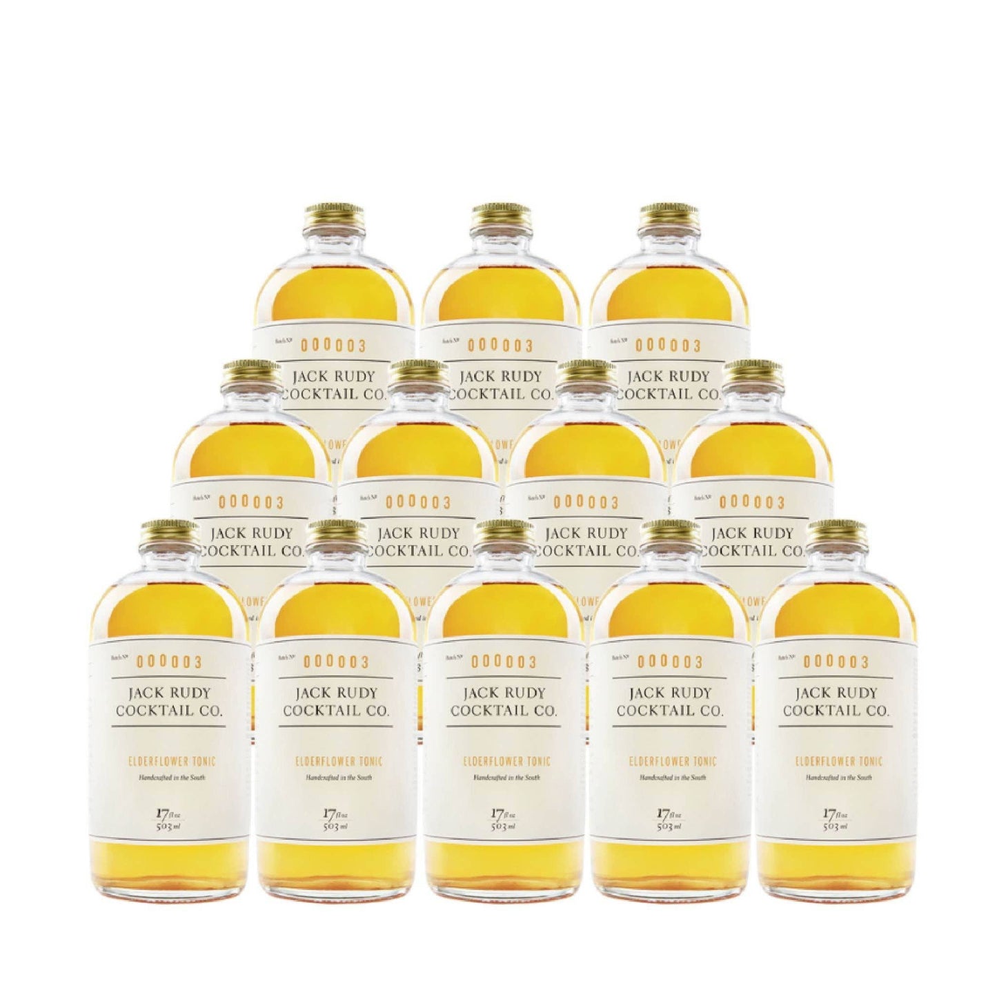 Jack Rudy Cocktail Co. Elderflower Tonic - 16 oz