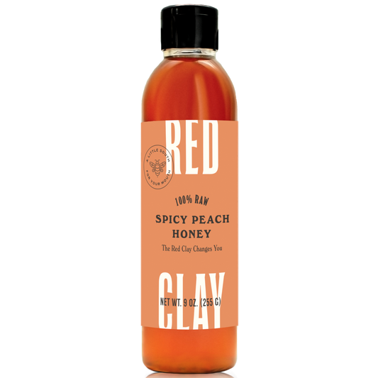 Red Clay Peach Hot Honey