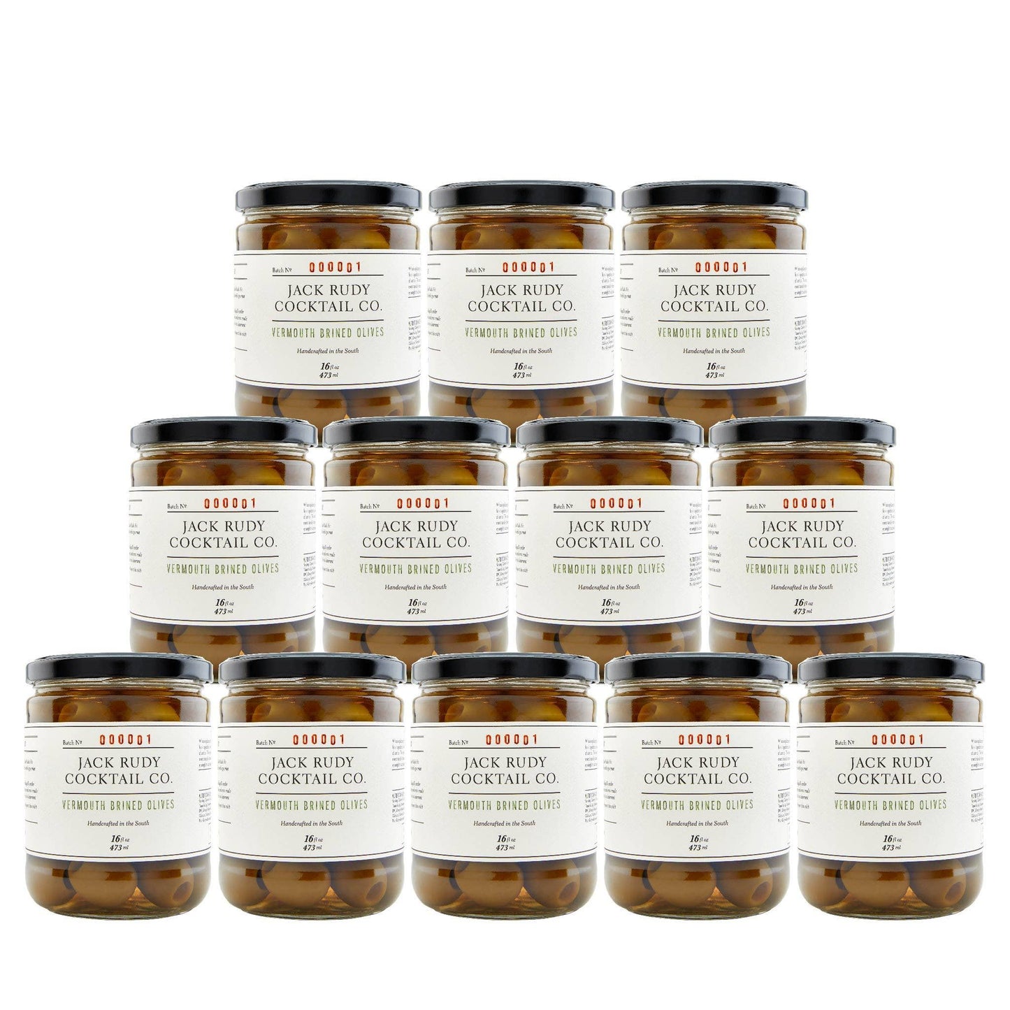 Jack Rudy Cocktail Co. Vermouth Olives - 16 oz