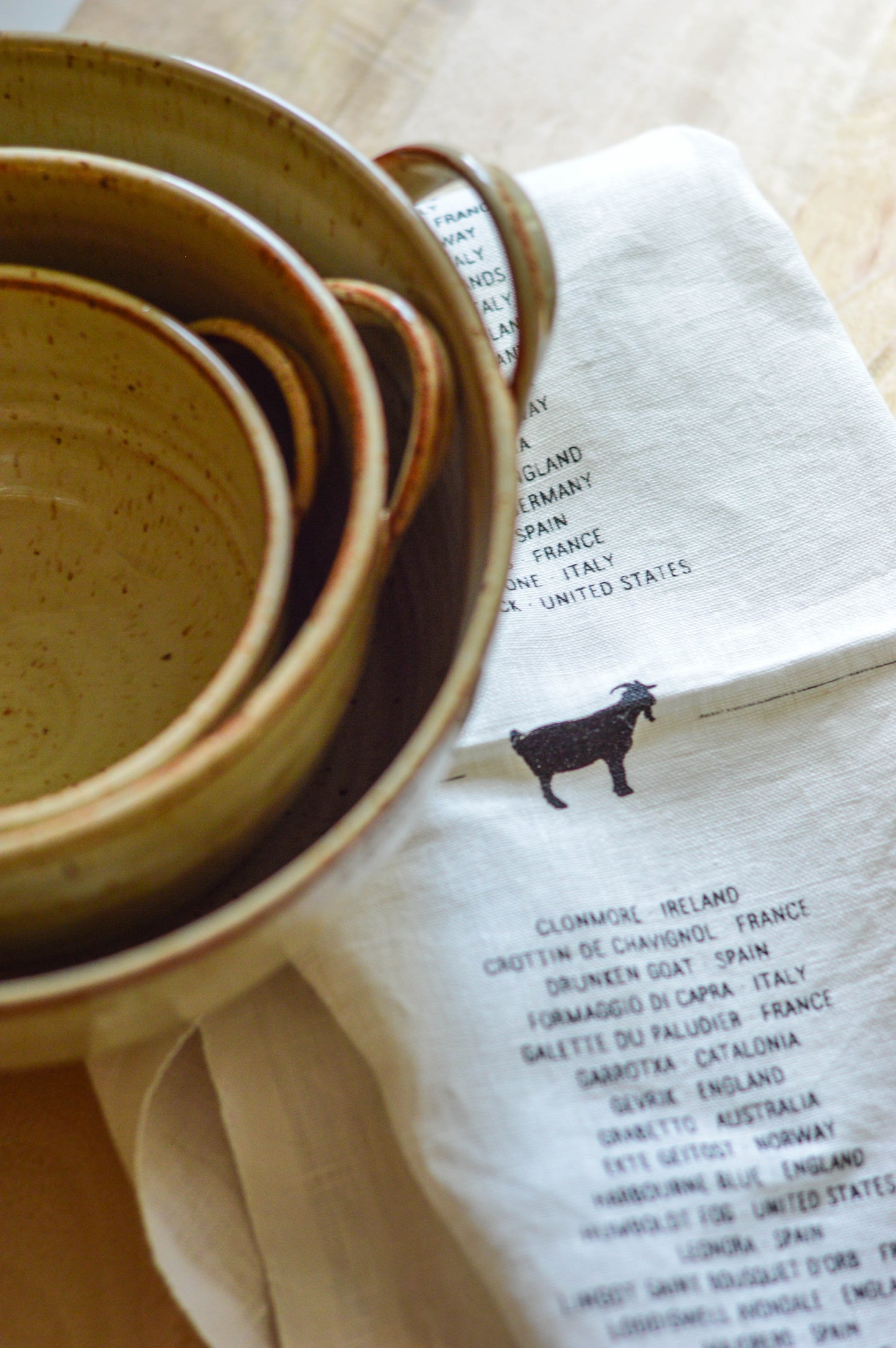 Food for Thought Tea Towel