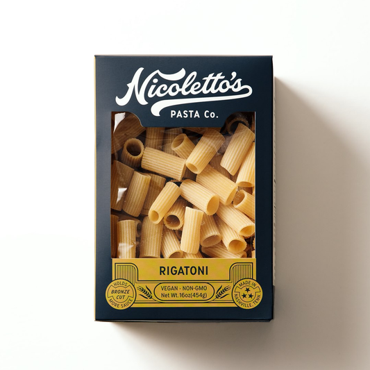 Nicoletto's Bronze Cut Rigatoni