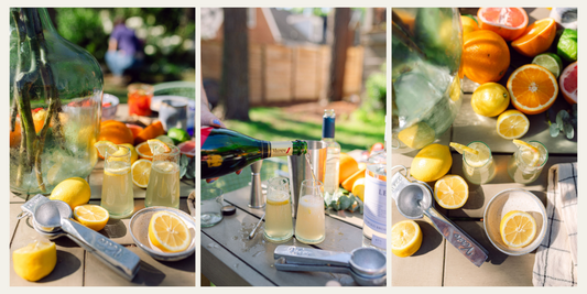 Sunset Soirée: Elevate Your Summer Dinner Party with a French 75 Twist!