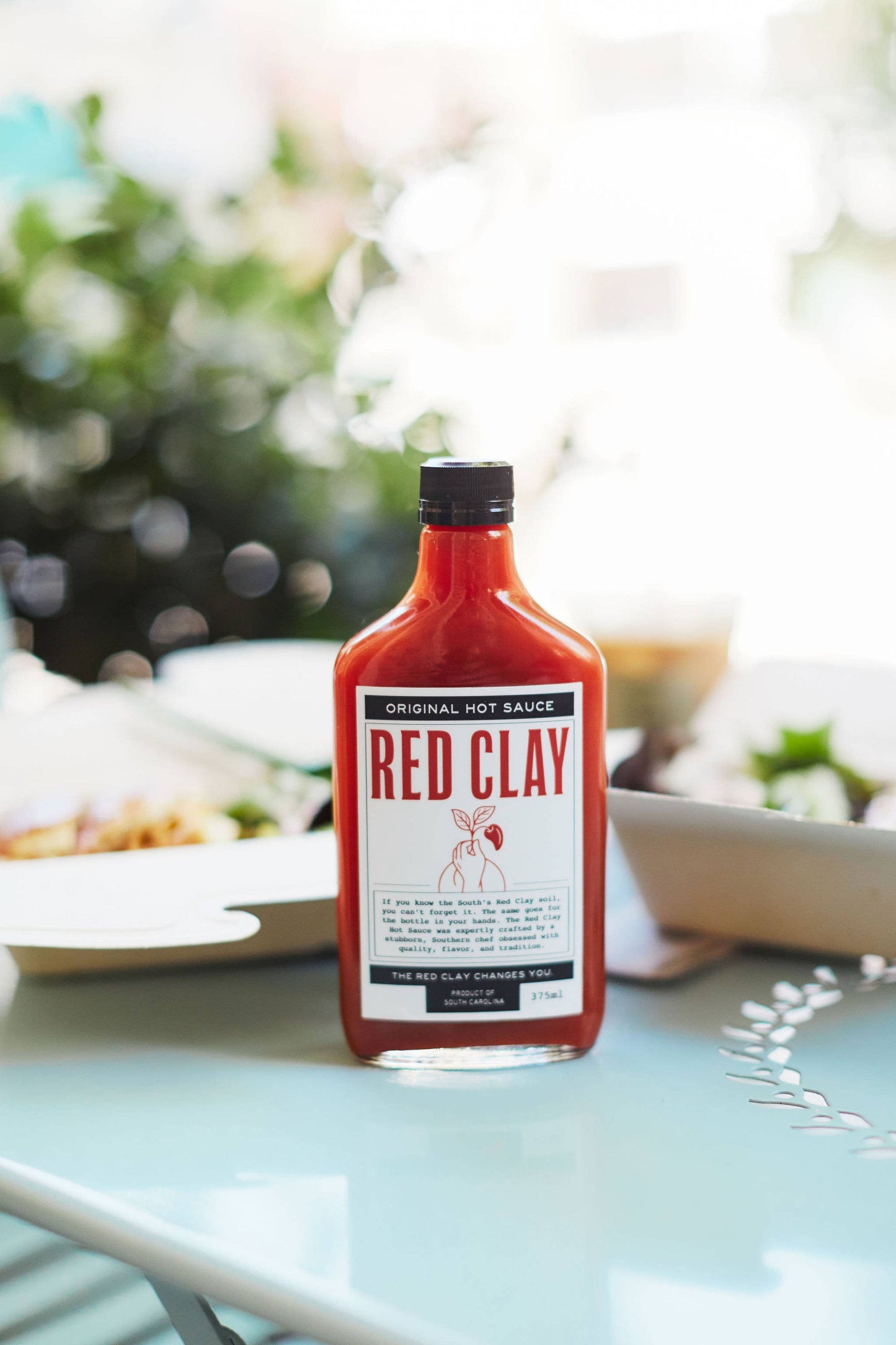 Red Clay Original Hot Sauce Flask-375mL