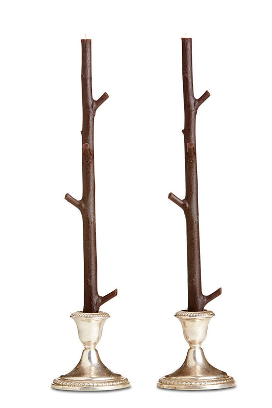 Stick Candles Maple / Pair