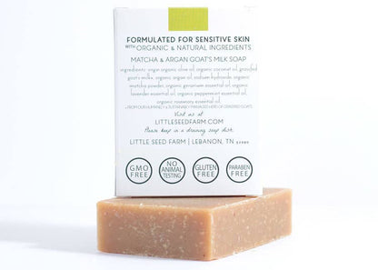 Matcha & Argan Bar Soap - Antioxidant Rich