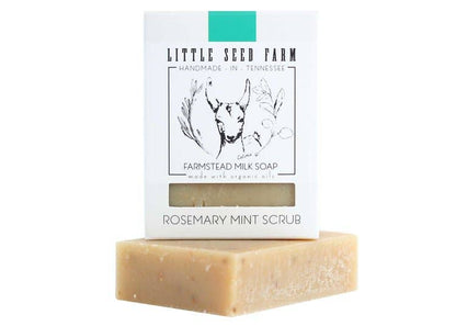 Rosemary Mint Bar Soap - Exfoliating & Energizing