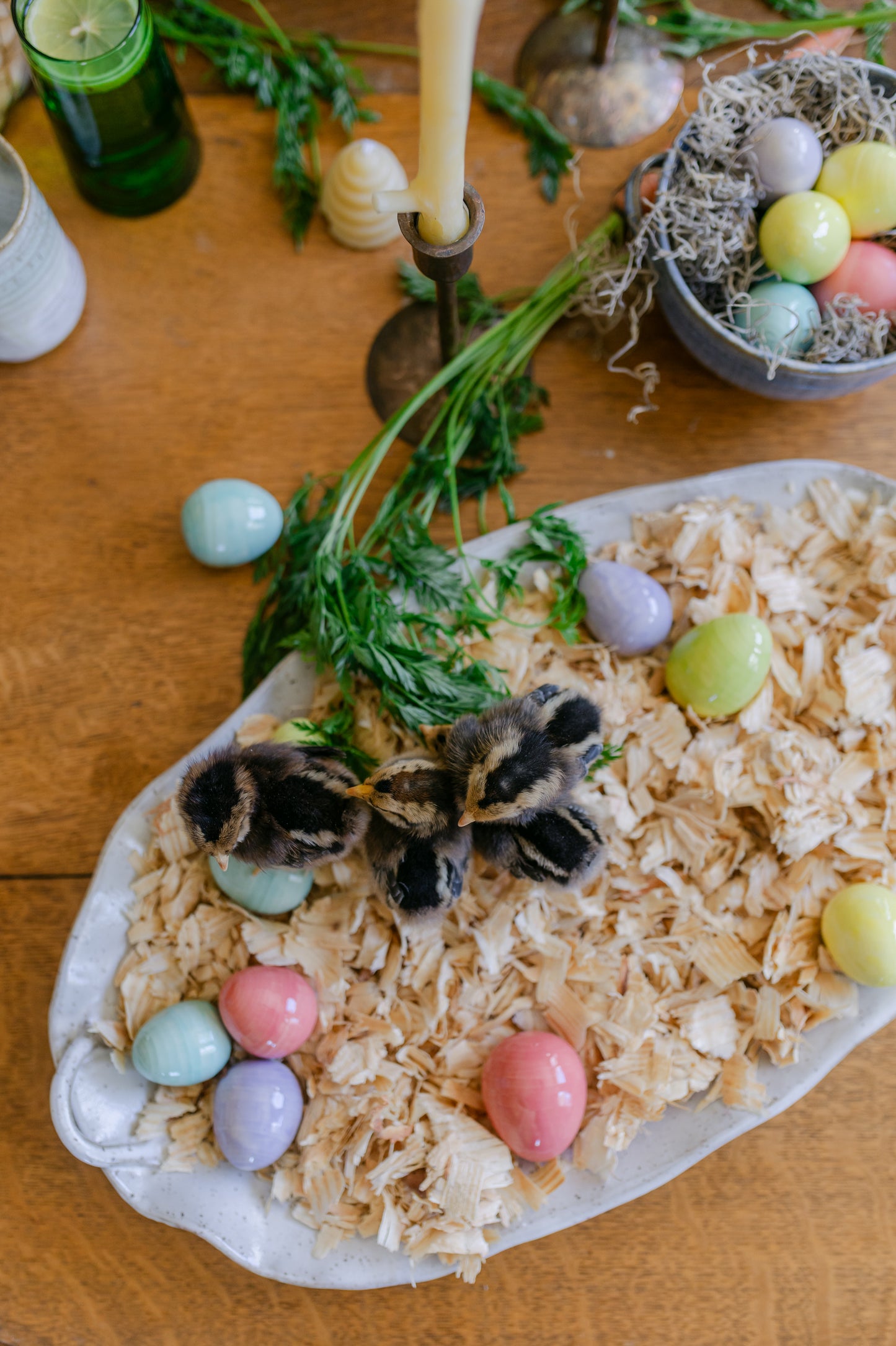 Handmade Ceramic Eggs Set of 3