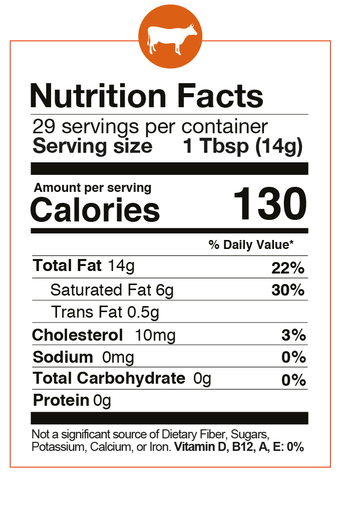 Fatworks Organic Grass Fed Tallow 14 OZ