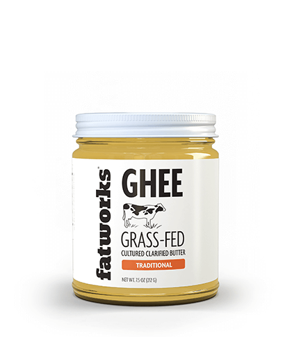 Cultured Ghee Made From 100% Organic Butter 7.5 OZ