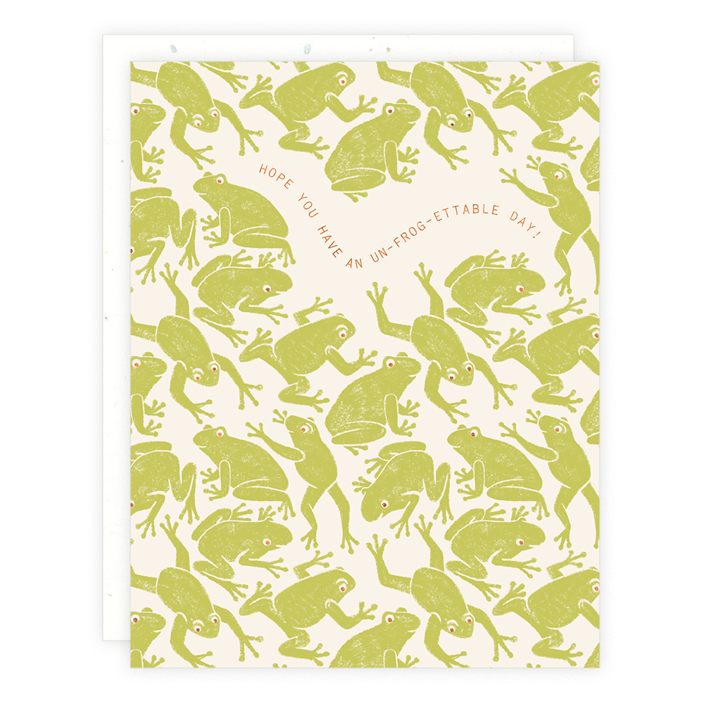 Un-frog-ettable Day Card