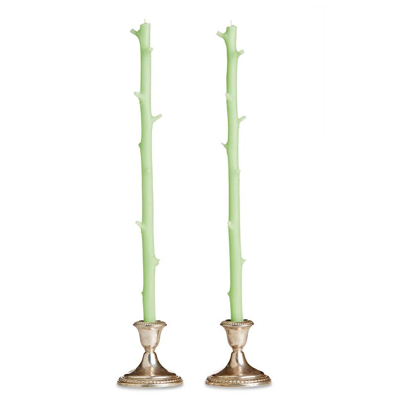 Stick Candles Hickory / Pair