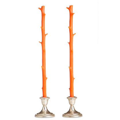 Stick Candles Hickory / Pair