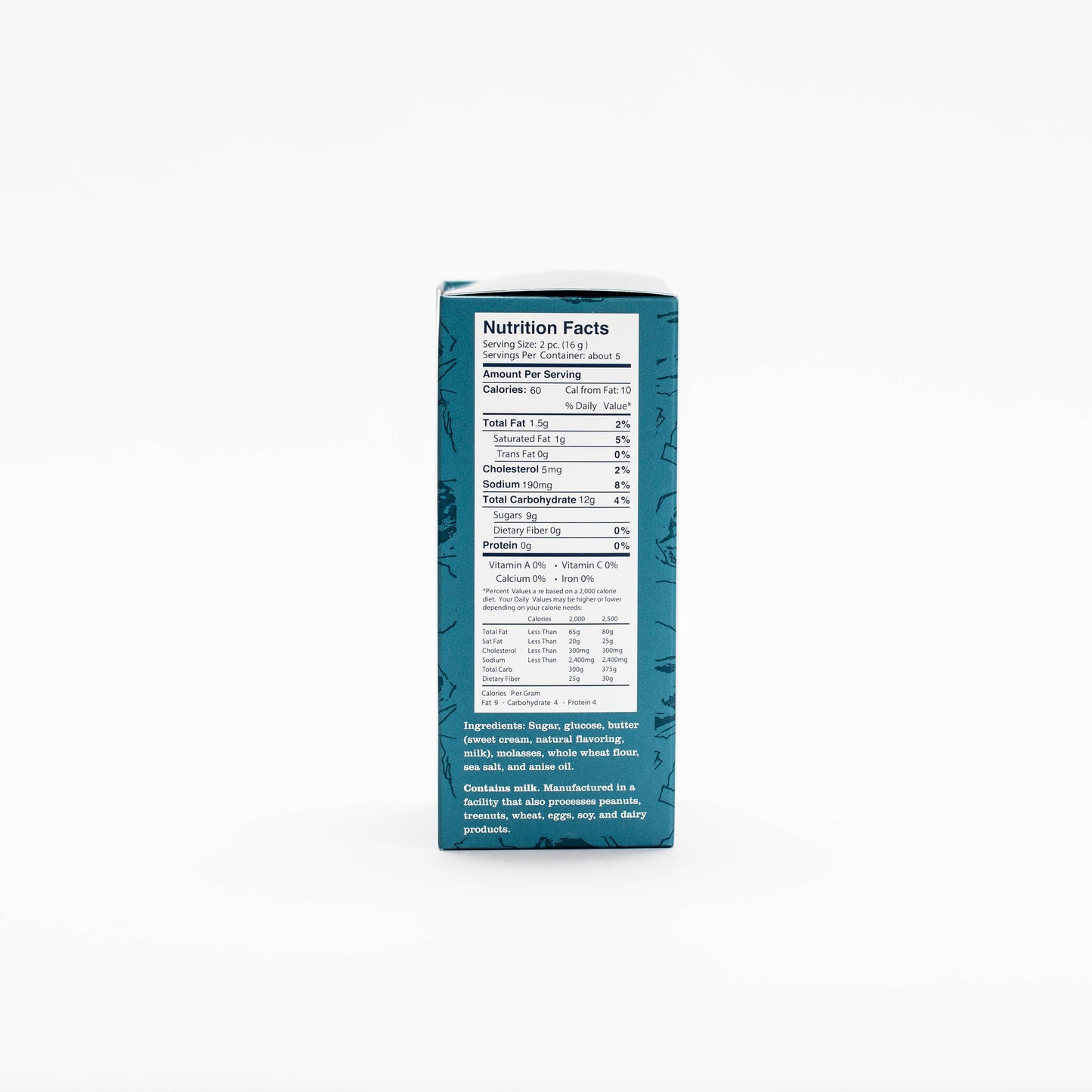 Salty Natural Licorice - Pure Sea Salt Licorice Candy