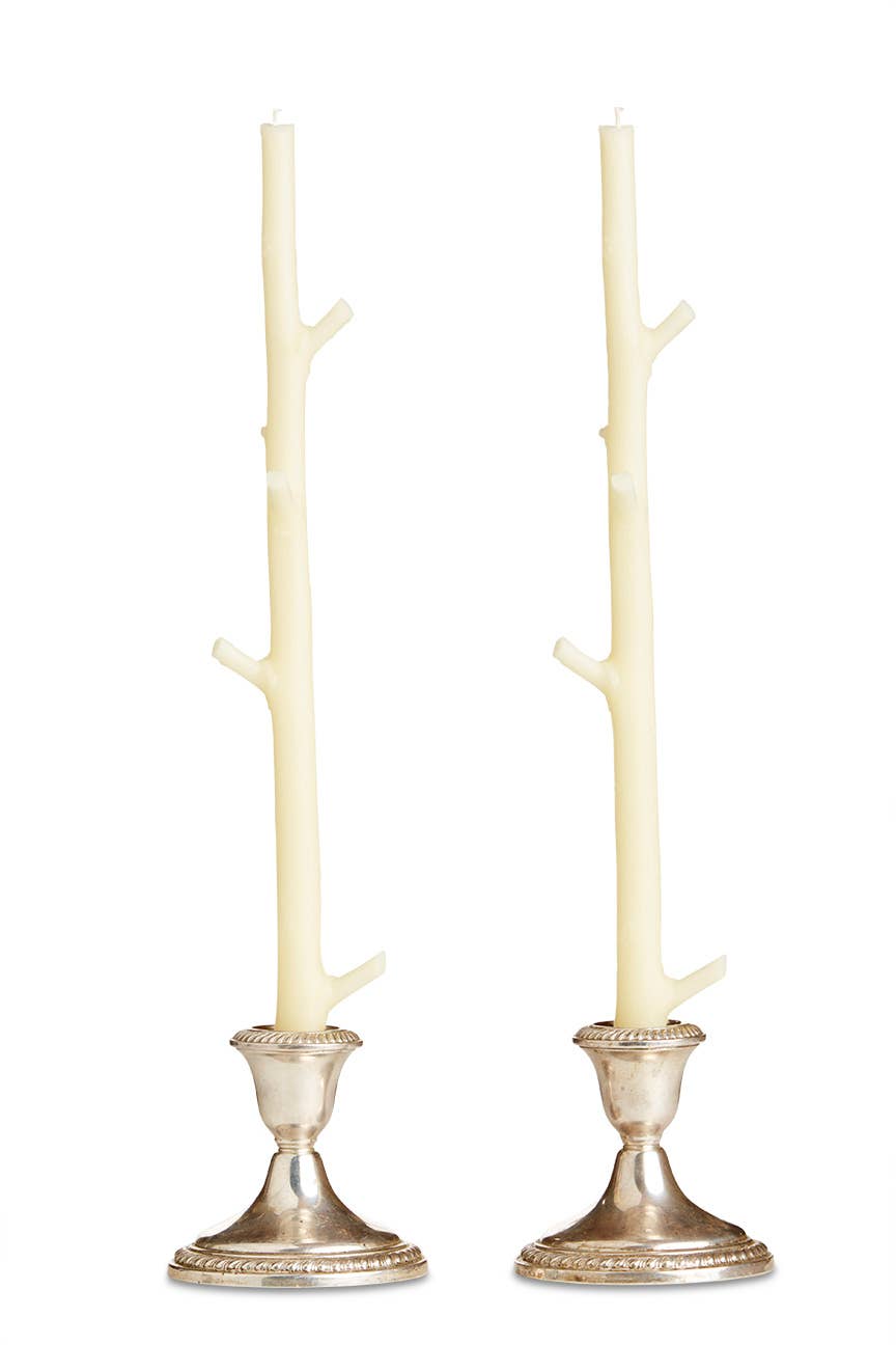 Stick Candles Maple / Pair