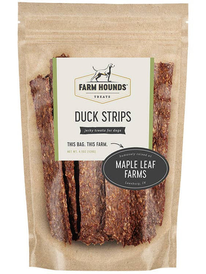 Farm Hounds Duck Strips: 4.5oz