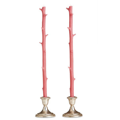 Stick Candles Hickory / Pair