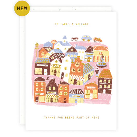 It Takes A Village Card