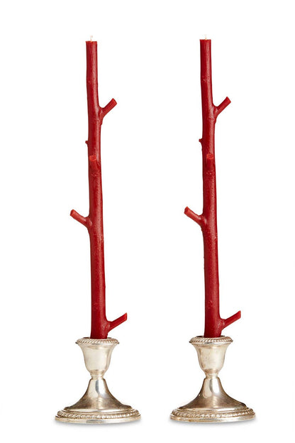 Stick Candles Maple / Pair