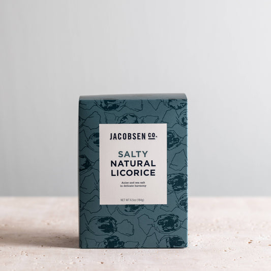 Salty Natural Licorice - Pure Sea Salt Licorice Candy