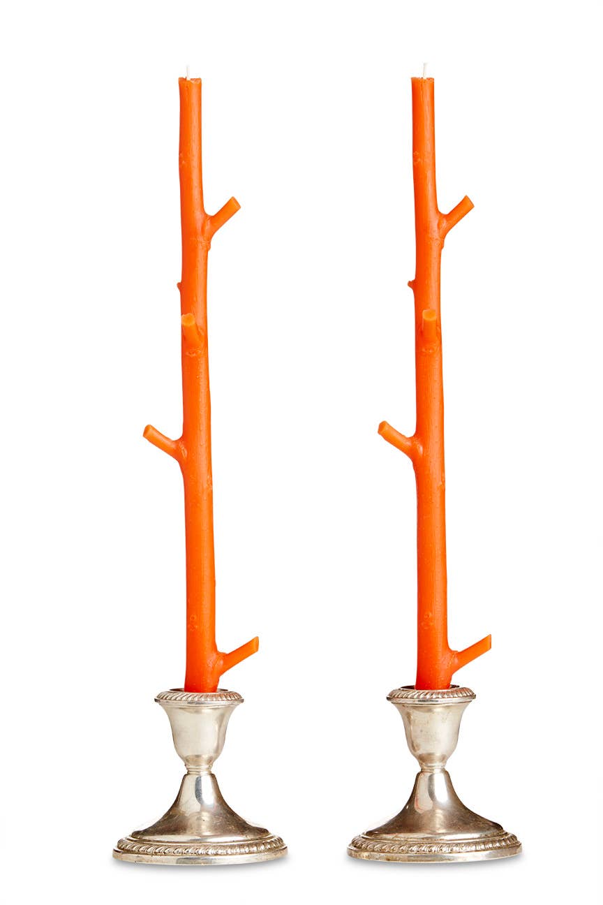 Stick Candles Maple / Pair