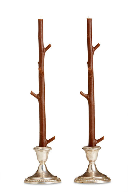 Stick Candles Maple / Pair