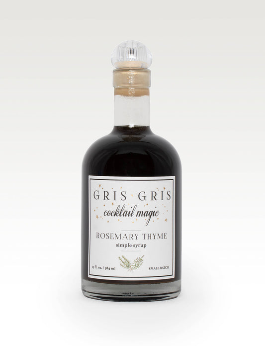 Gris Gris Cocktail Magic Rosemary Thyme Simple Syrup