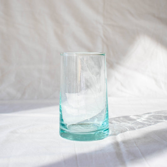 Moroccan Tumblers Large - 100% Hand blown Recycled Glass